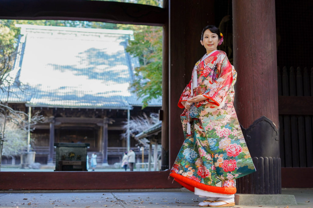 鎌倉のフォトウェディングおすすめロケーション おしゃれな和装･洋装撮影スポット 妙本寺　フォトウェディングモモナ