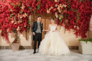 前撮りで後悔しないために。プリンセスラインが似合う花嫁さまの特徴